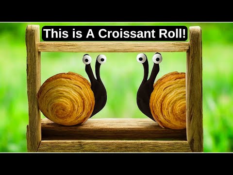 🐌 Snail Chocolate Croissant Roll Recipe 🐌