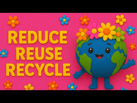 Recycling song for kids | Nursery rhymes & kids songs | Super simple songs | the singing educator 