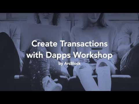 Create your First DApp POC with DApps Workshop