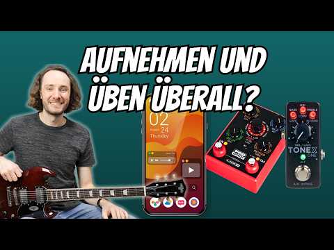 E-Gitarre in Top Qualität mit dem Smartphone aufnehmen!
