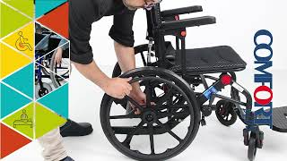 Comfort Plus KY9006LG-20 Alüminyum Özellikli Tekerlekli Sandalye