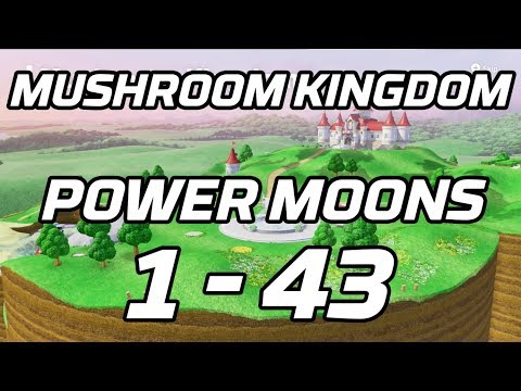 [Super Mario Odyssey] Mushroom Kingdom Post Game Power Moons 1 - 43 Guide