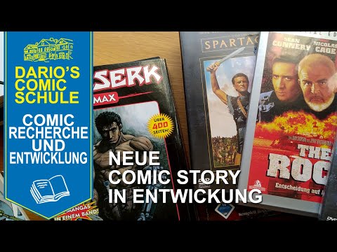 Comic Story Entwicklung: Dario Hawaii - Reicher Künstler & Playboy, kämpft gegen Dunkle Welt Eliten!