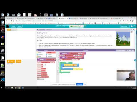 Unit 3 Lesson 17 page 8a: Ladybug Walk Code.org CSD 20/21