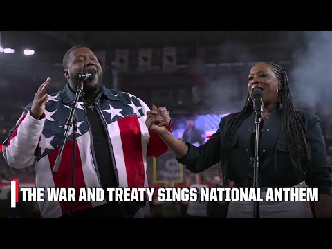 The War and Treaty sings national anthem before the Fiesta Bowl | ESPN College Football