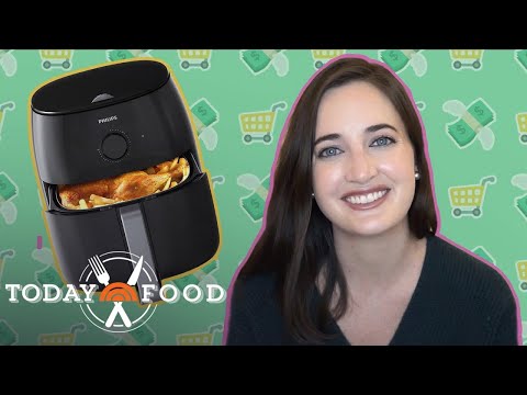 We Tried The Super Popular Philips Airfryer To Make 3 Easy Dishes | The Check Out | TODAY