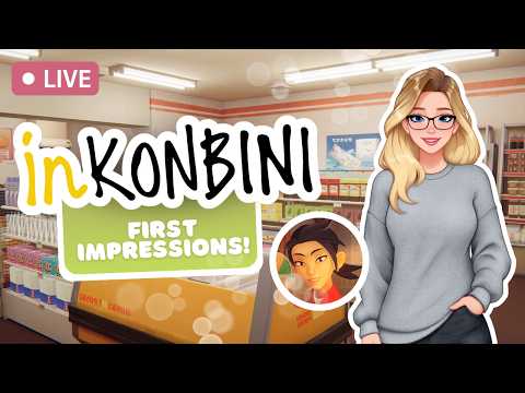 🔴 Running a Cute Convenience Store! 🥤| inKONBINI