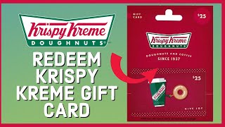 Watch and explore about Carte-cadeau Krispy Kreme de 10$ US