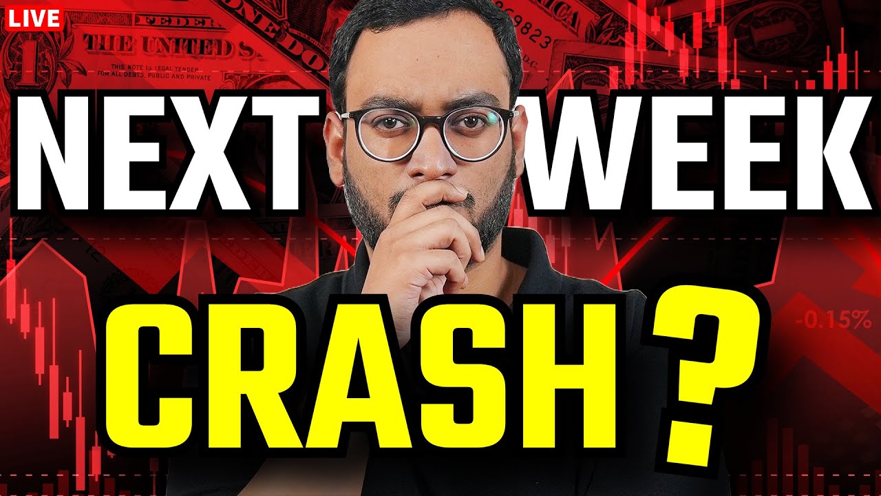 🔴NEXT WEEK CRASH ? | Nifty Prediction | Crypto Bitcoin | Investographer