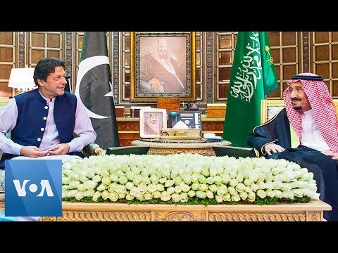 Pakistan Prime Minister Imran Khan Meets Saudi King After Tehran Visit