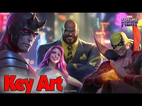 The Defenders Update Key Art - 6.9 March Update - MARVEL Future Fight