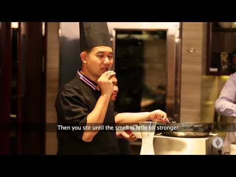 Cooking Thai Food At Home - Gaeng Phed Ped Yang with Chef Nuanpenthumasa and Chef Phonganan.