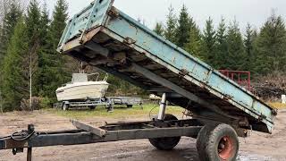 Traktorkärra med trevägstipp dump trailer | Image 4 - Autoline