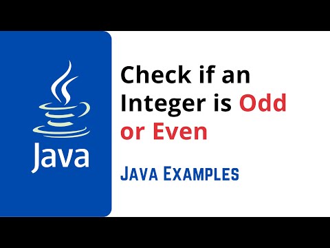 Java Program To Check If An Integer Is Odd Or Even Java Programming Examples