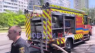 На Намиві виникла пожежа у кафе «Причал» (відео)