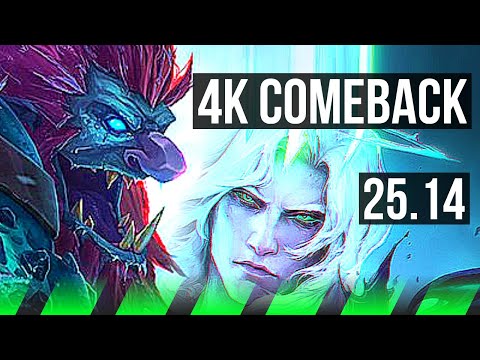 TRUNDLE vs VIEGO (JGL) | 12/2/23, Legendary, 4k comeback | EUW Grandmaster | 25.14
