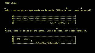 Una nueva noche fría - Callejeros- Acordes para Guitarra