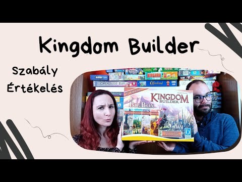 Sokat bírált Spiel-győztes: Kingdom Builder társasjáték játékbemutató és szabályismertető