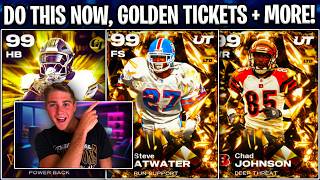 DO THIS NOW BEFORE GOLDEN TICKETS IN MADDEN 26! GOLD RUSH PART 2, MARKET TALK + MORE!