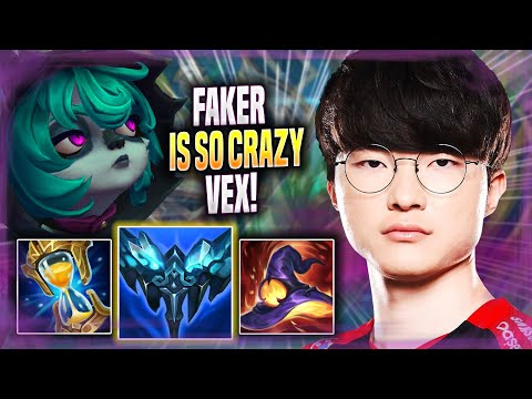 FAKER IS SO CRAZY WITH VEX! - T1 Faker Plays Vex MID vs Sylas! | Season 2022