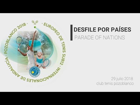Parade Of Nations Tennis Europe U12 Pozoblanco 2018