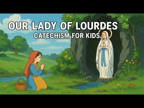 Our Lady of Lourdes | Story of Saint Bernadette | Catechism for Kids