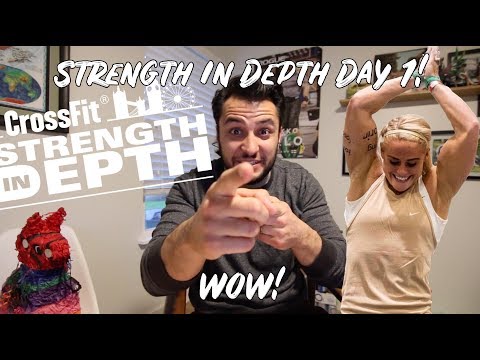 Sara Sigmundsdottir Wrecks Strength In Depth UK DAY 1: WOW