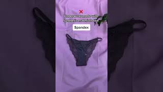 COTTON FABRIC is best underwear material.This is due to its breathability and absorption. #yoni