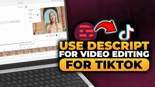 How To Use Descript For Video Editing For TikTok (FAST & EASY) | 100% WORKS | NO Yapping!