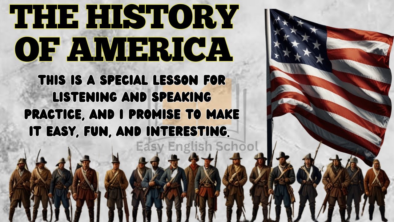 The History of the USA 🇺🇲 || Learn English Through Story || Graded Reader for Listening Practice