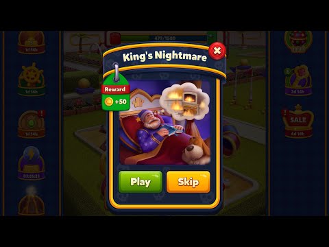 Royal Match - King Robert - King’s Nightmare (between Level 1850 and 1851)