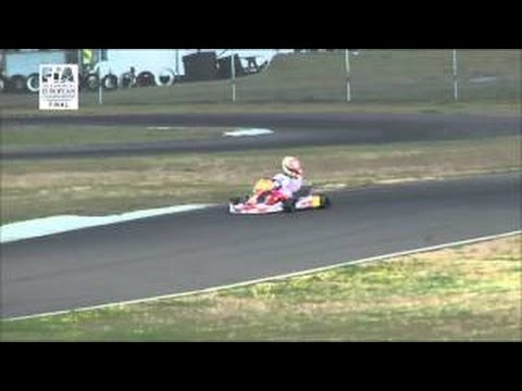 CIK FIA EUROPEAN CHAMPIONSHIP 2014 EVENT 5 ROUND3 KZ2 KFJunior KZ PREFINALS
