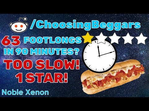 r/ChoosingBeggars - Choosing Beggar Entitled to a RIDICULOUS ORDER... QUICKLY! (Best Reddit Posts)