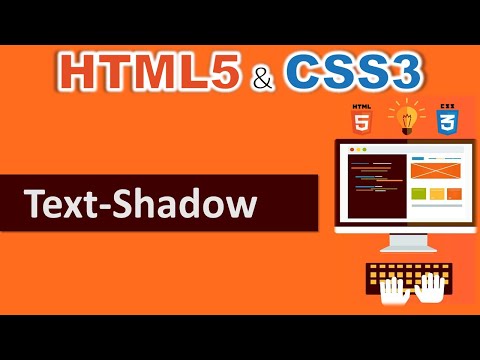 Text shadow in CSS | How to add text shadow in CSS | Web Development Tutorials