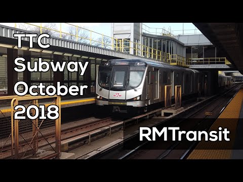 TTC Line 1 - October, 2018
