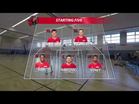 Nördlingen Giants-BG Topstar Leitershofen 77:69 (Highlights 10.09.2016)