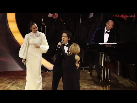 Dimash, Lara Fabian & Aida Garifullina - Ti Amo Cosi【IT_GE_EN_RU SUBS】