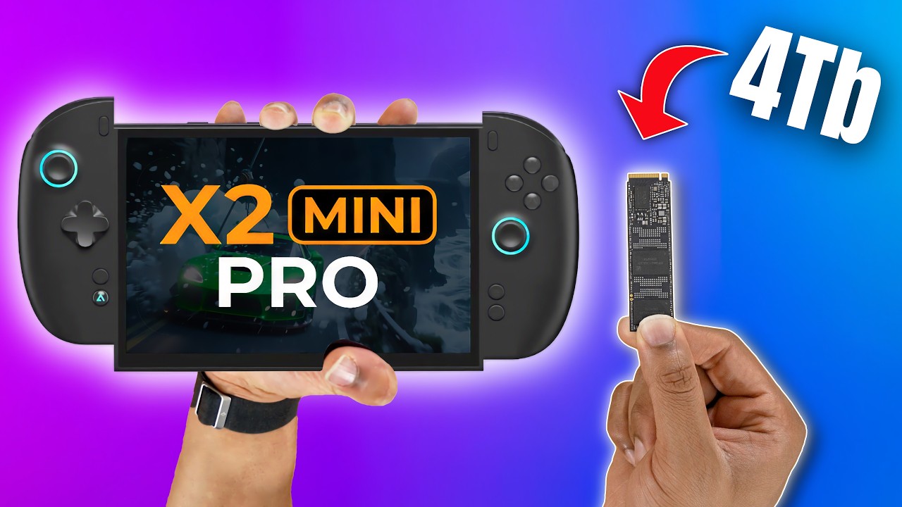 OneXplayer X2 Mini Pro SSD Upgrade
