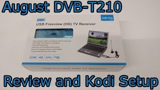 August DVB-T210 Review and Kodi Setup