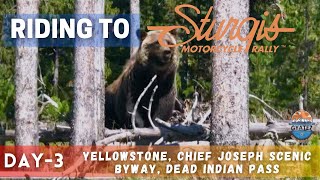 Sturgis Motorcycle Rally | Day 3 | Bozeman MT to Cody WY via Yellowstone