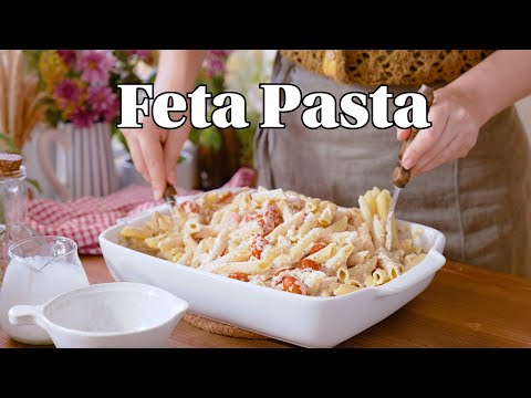Baked Feta Pasta - Viral Tiktok Recipe
