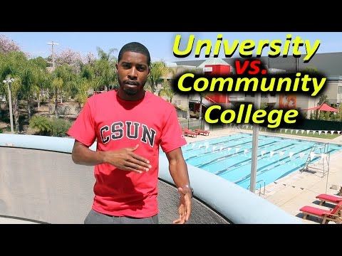 University vs. Community College: The Differences! Video