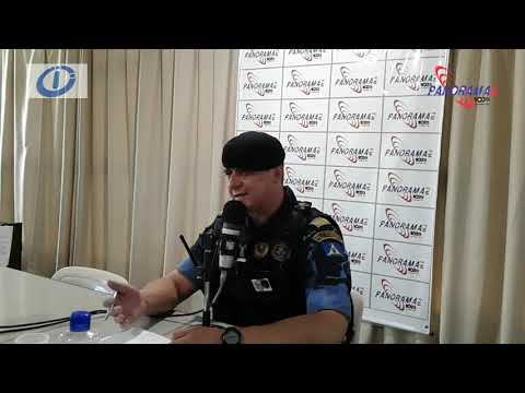 Comandante da Guarda Municipal faz o relato das ocorrências durante o "Não Carnaval"