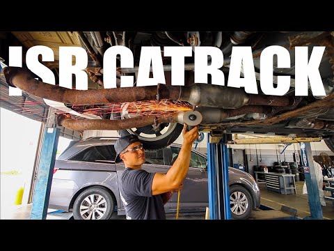370z NISMO ISR SINGLE EXIT & Y-PIPE INSTALL!