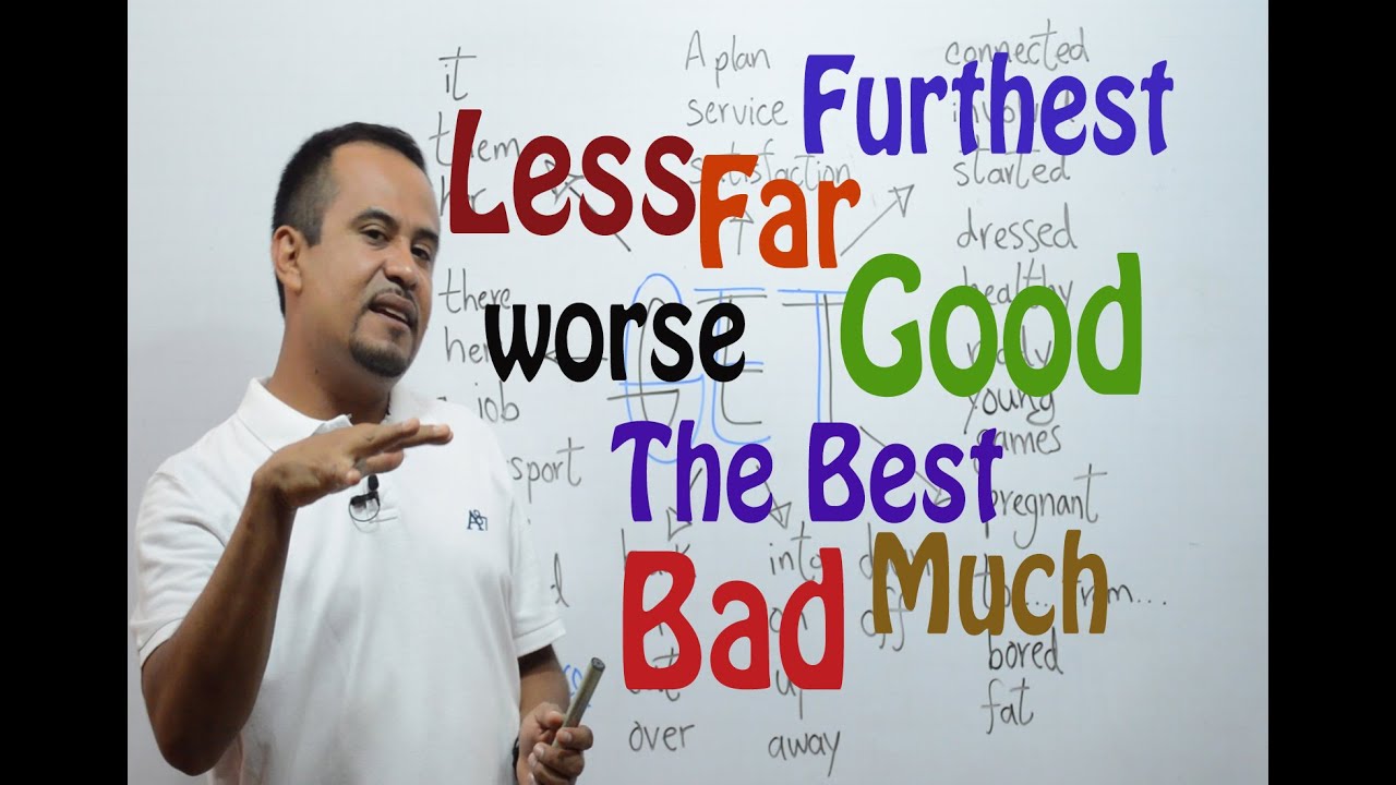 Qué son los ADJETIVOS IRREGULARES en inglés y cómo usarlos?