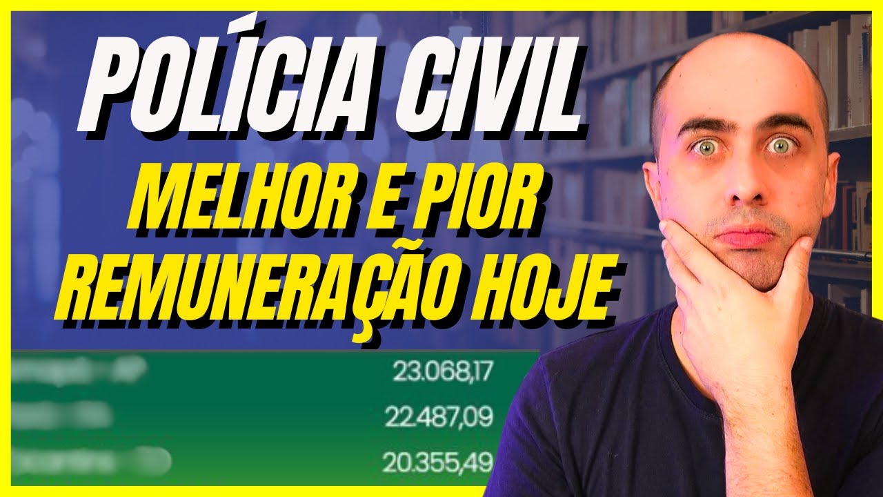 Polícia Civil: Ranking das melhores e piores remunerações por Estados  (final e início de carreira)