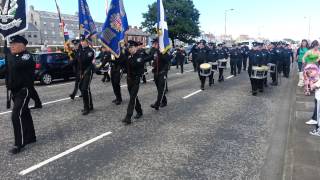 preview picture of video 'Carrickfergus 14 June 2014 Loyalist Parade Full HD'
