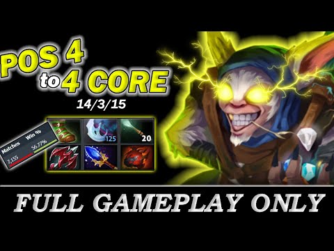 7100+ Matches Pos 4 Meepo, From Pos 4 to 4 Cores - Full Gameplay Meepo #215