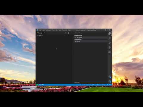 Javascript Hello World Vs Code And Code Runner