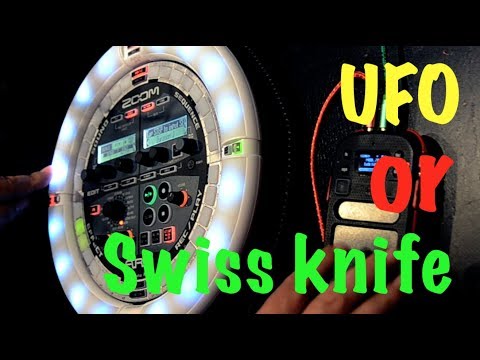 A relaxing arpy jam with Santa's UFO present of 2018 | zoom ARQ AR-48